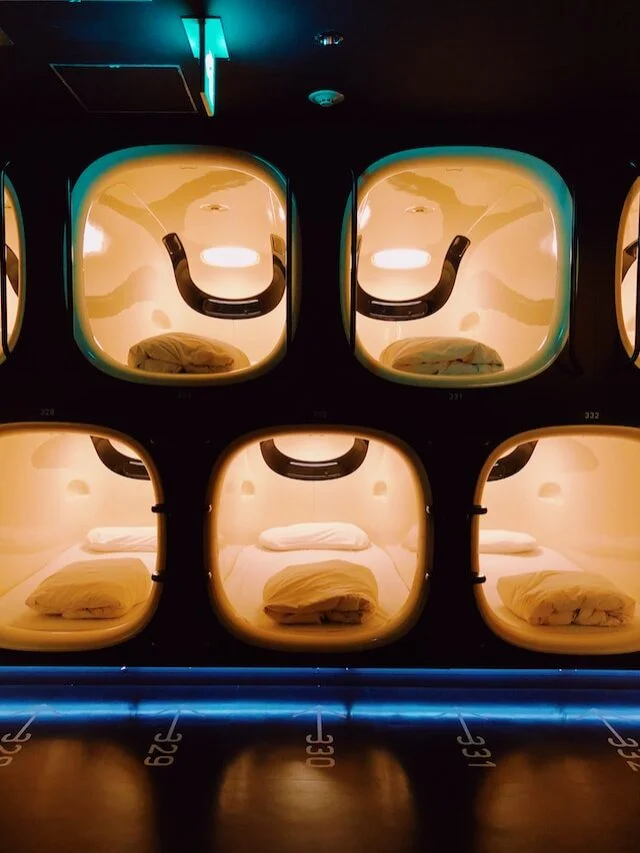 Airport Sleeping Pods | “Dream Hubs: Air Snooze”
